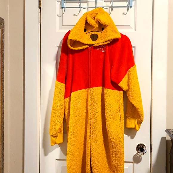 Disney Other - Winnie the Pooh, Disney, zip up, Halloween costume. Size L/XL